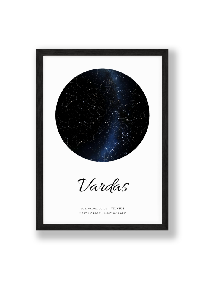 Spausdintas asmeninis ŽVAIGŽDĖLAPIS